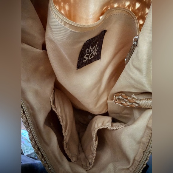 The Sak Vintage 90s crochet, lined shoulder bag - Picture 3 of 5